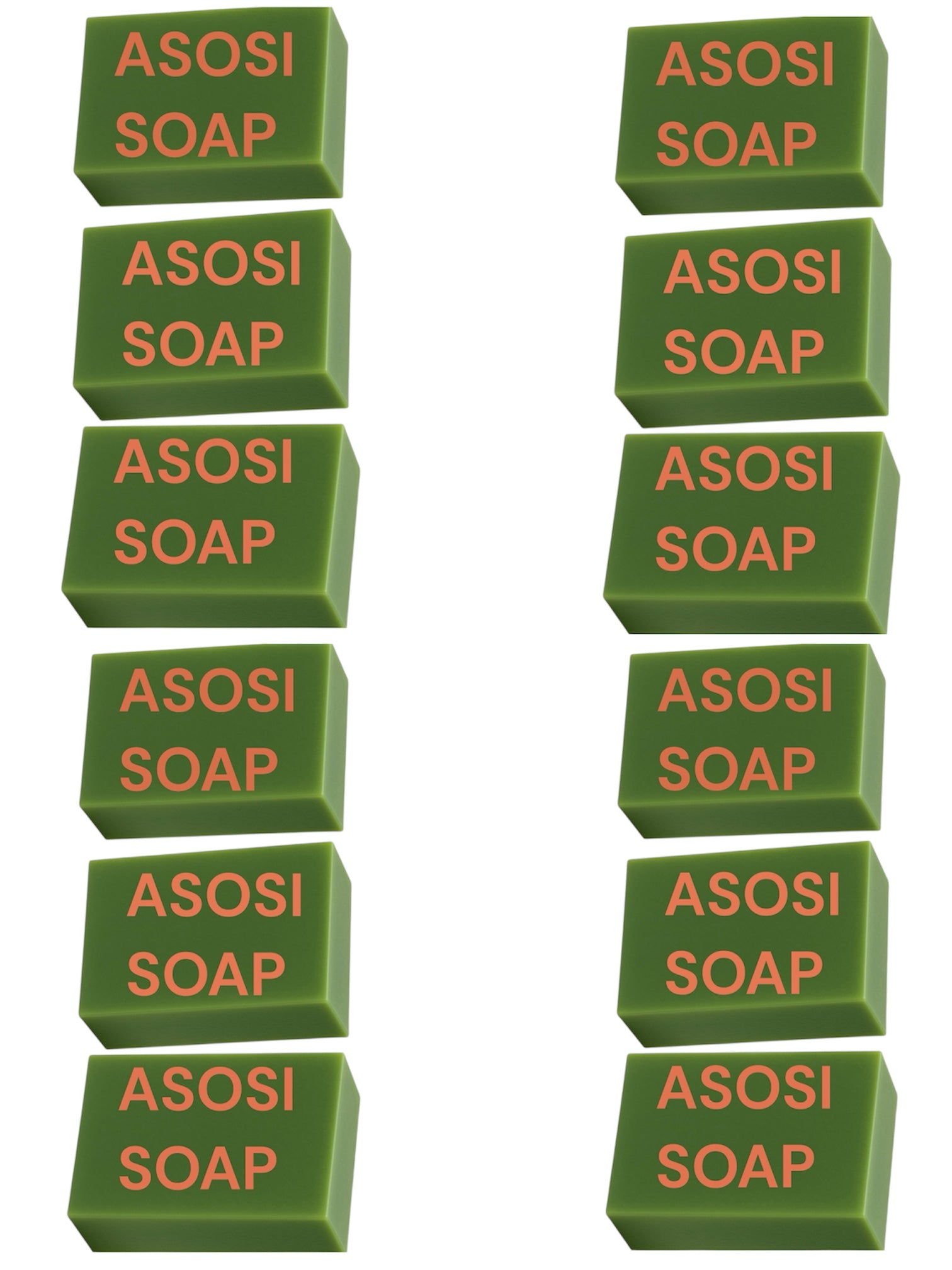 12 PIECES SAVON ASOSI