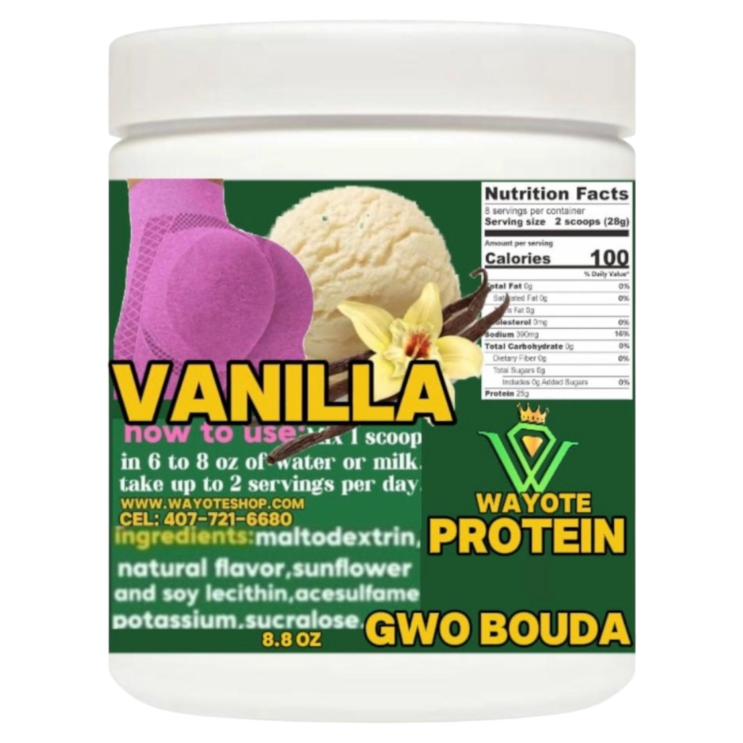 BIG BUTT PROTEIN