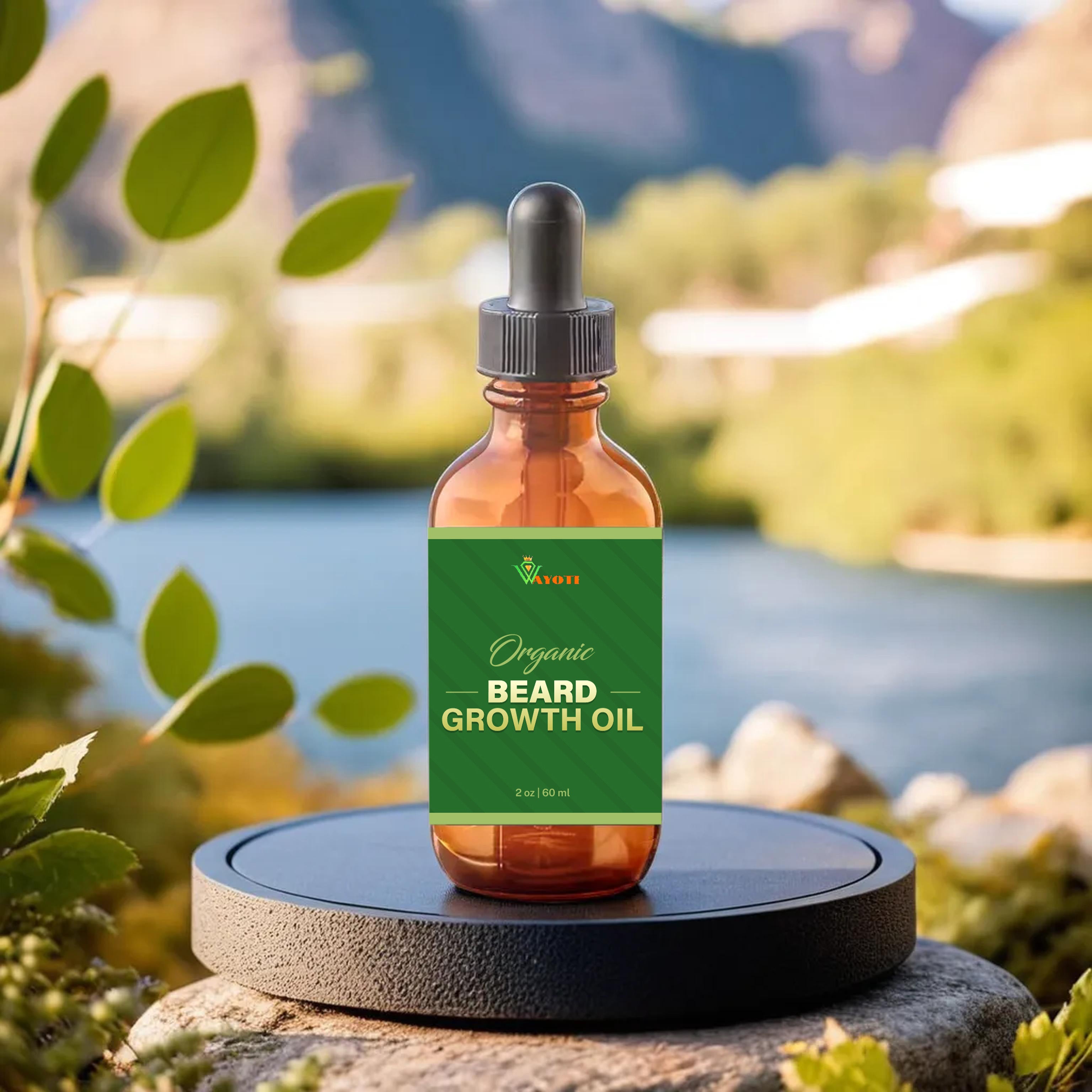 Organic Beard Growth Oil/ Huile Barbe