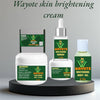 Skin whitening cream set