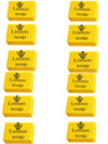 12 PIECES LEMON 🍋 SOAP